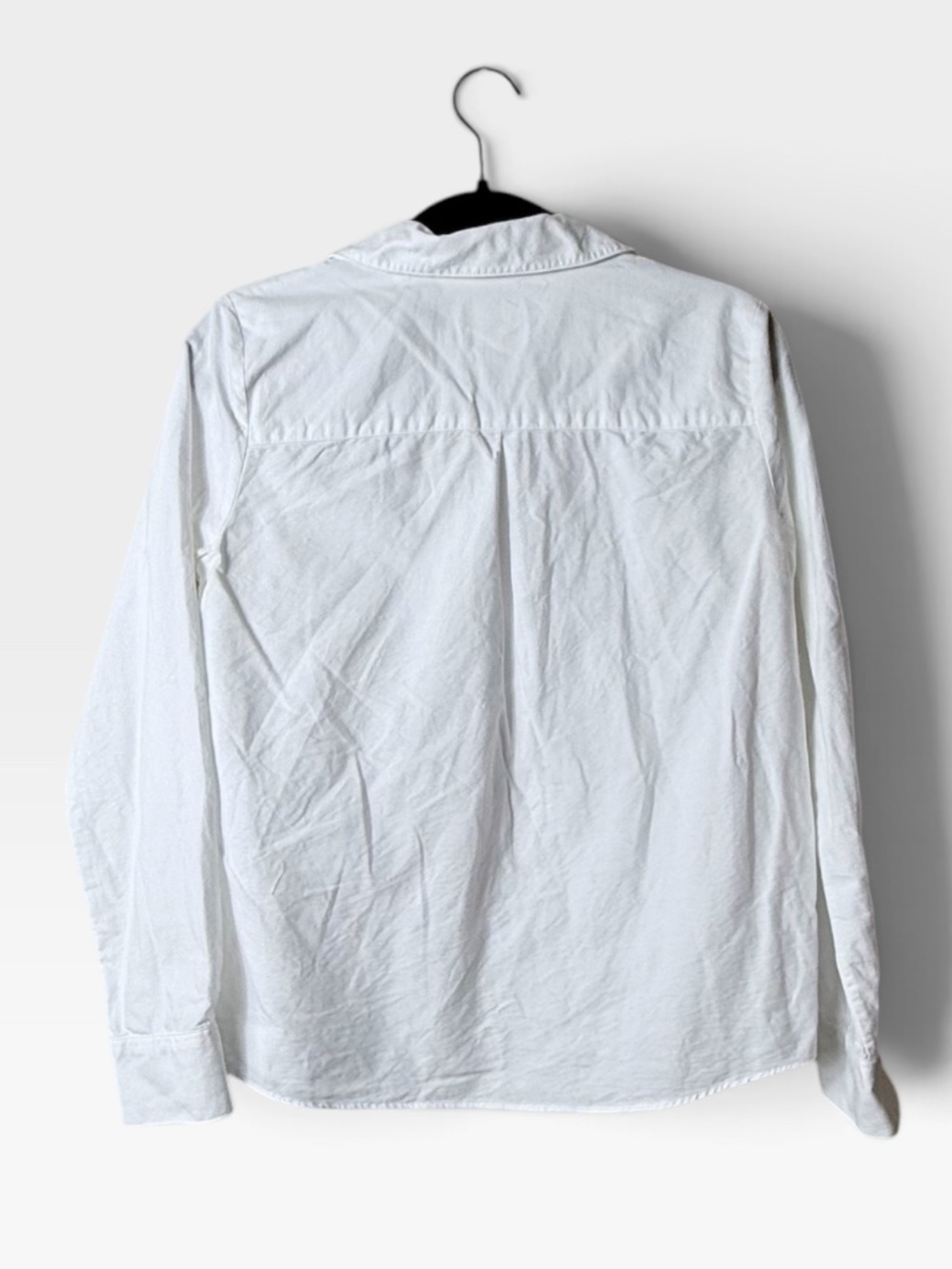 Sezane Max Button Down Shirt Size 34 White Long Sleeve (U) - Picture 4 of 10
